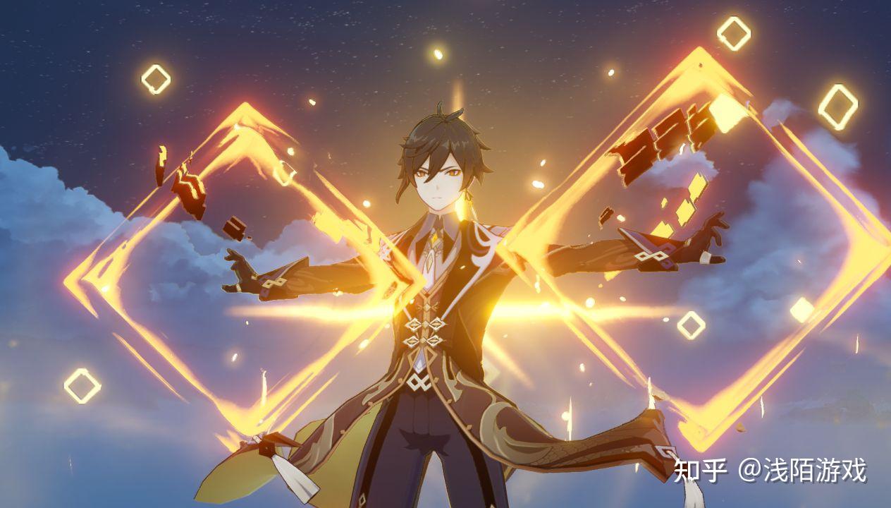 原神这游戏还挺复杂雷神只会一刀甘雨打不出aoe钟离没有盾