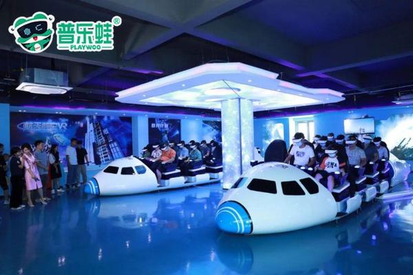 普乐蛙VR航天体验馆设备VR体验带你登陆月球 - 知乎