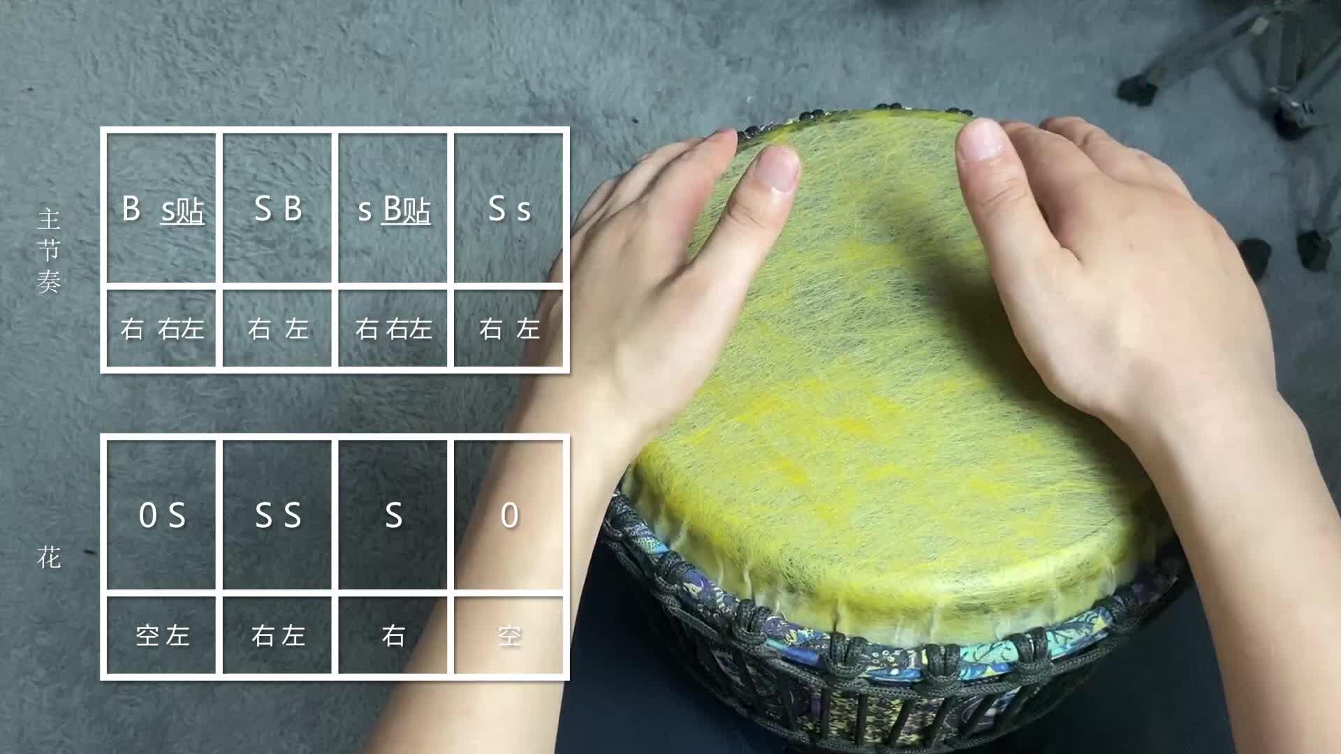 民谣非洲鼓教学滴答拍打手鼓让时间慢下来