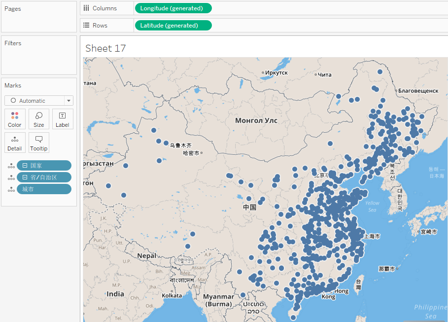 tableau地圖兩步教你用mapbox