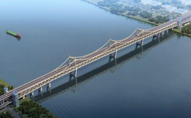 飞云江上再添一座新桥温州s3线瑞安段永宁大桥开工