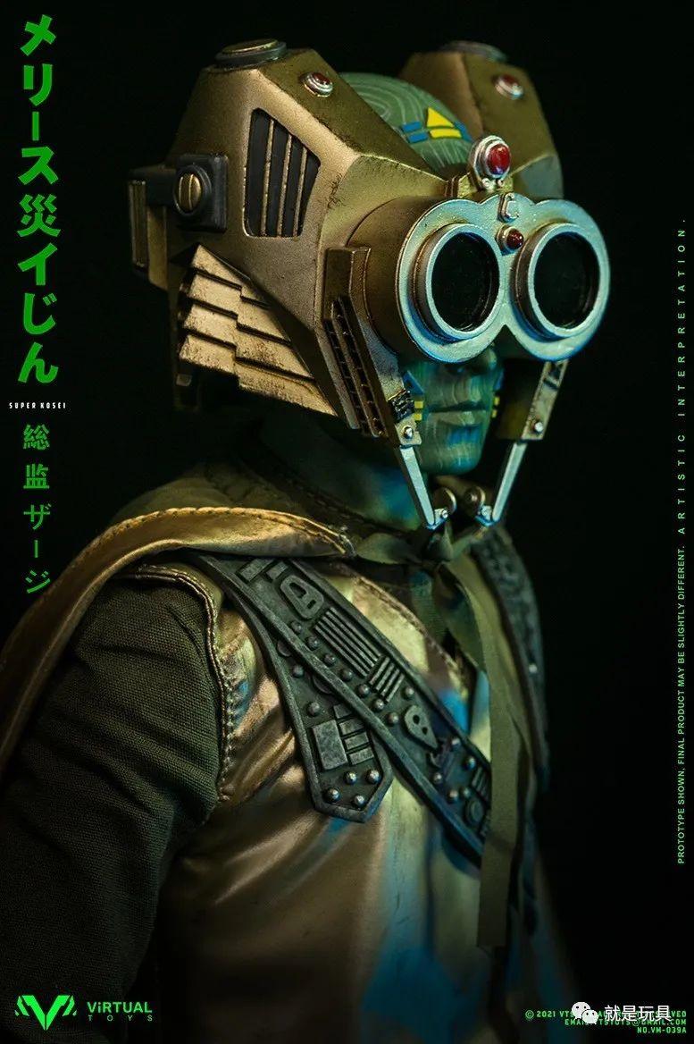 vtstoys克塞号扎基总监30年前骨灰级的外星人反派出12寸了