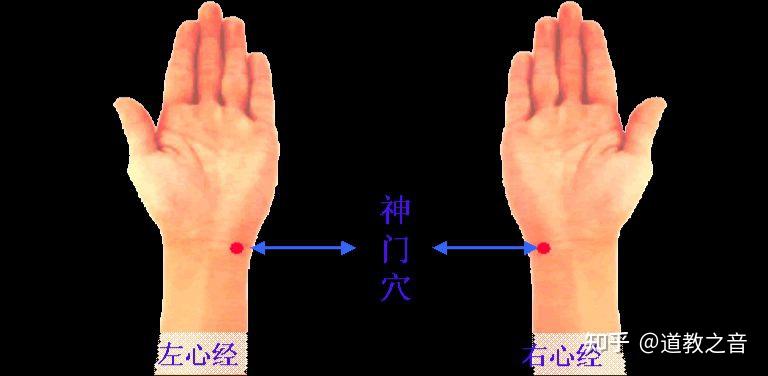 神門穴,顧名思義,是安定心神的門戶.神門穴位於人體腕部,腕掌側橫紋尺