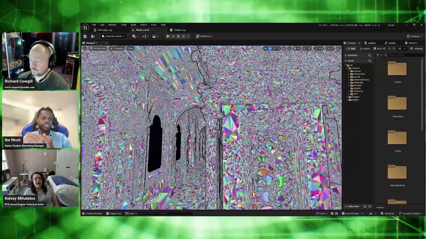 Neural Shaders UE5中使用Nvdia的Path Tracing和RTX Mega Geometry技术 - 知乎