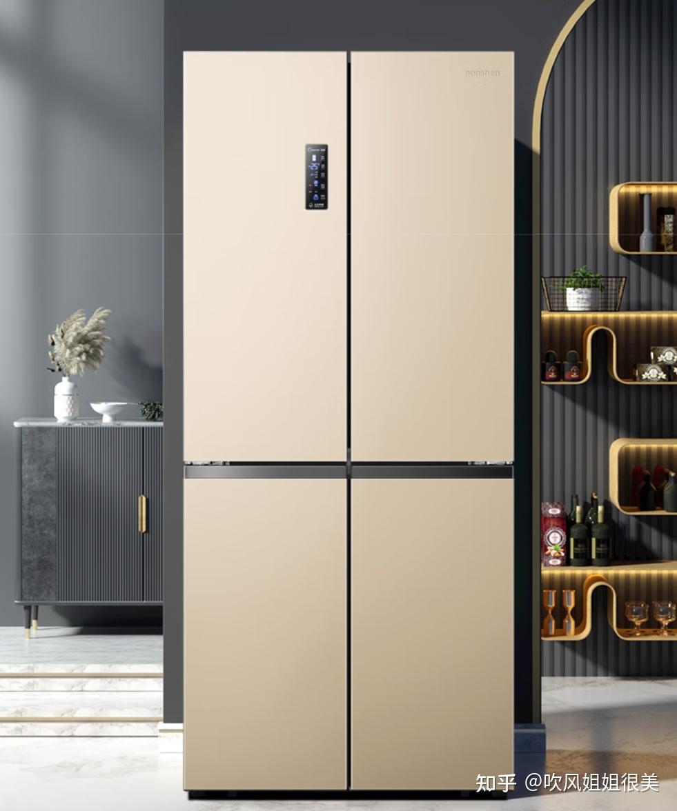 pcm彩涂板外观如图这款对开门冰箱,海尔爆款销量在100 万,品质功能很