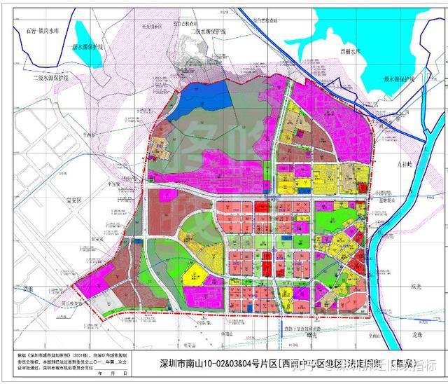 重磅,深圳西丽中心区总规划图公布!定位南山北重要服务中心 - 知乎
