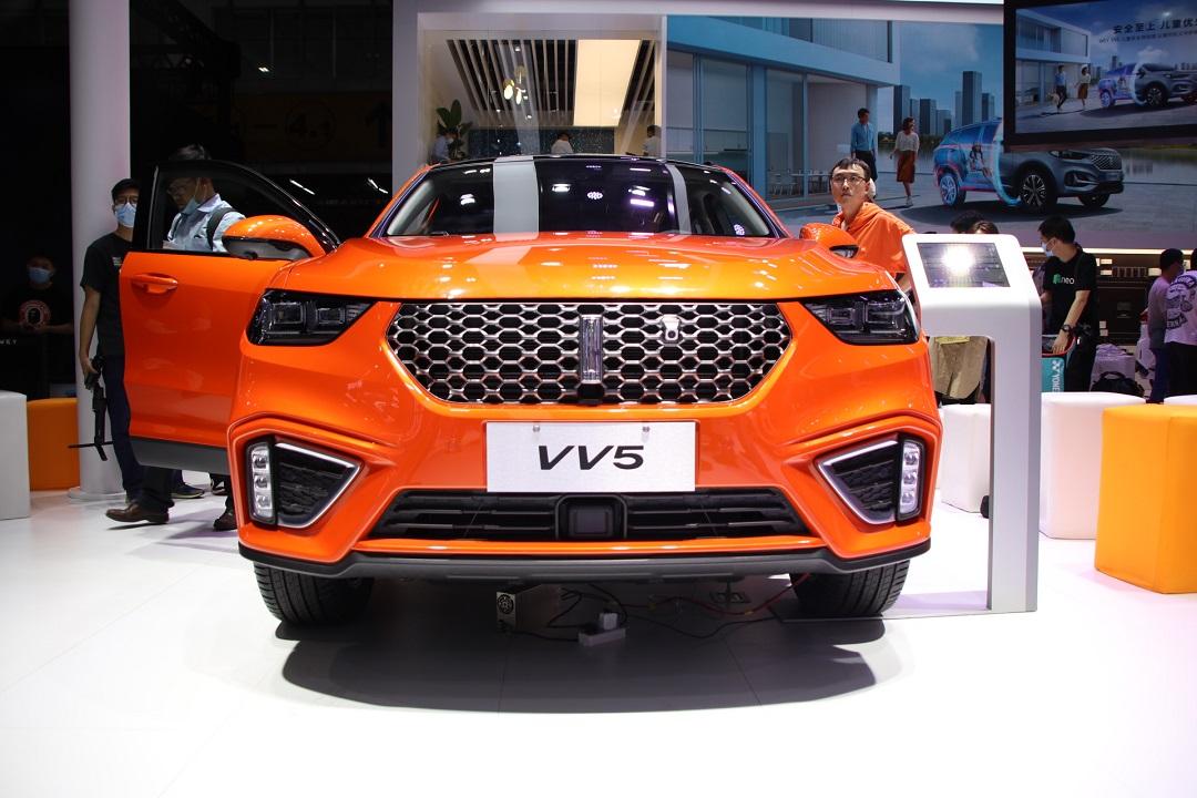 2020广州车展丨售1468万元2021款weyvv5元气橙版正式上市
