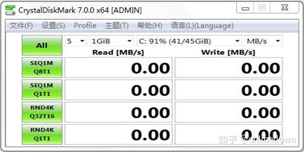固态硬盘检测必备工具：CrystalDiskMark(硬盘检测工具) - 知乎