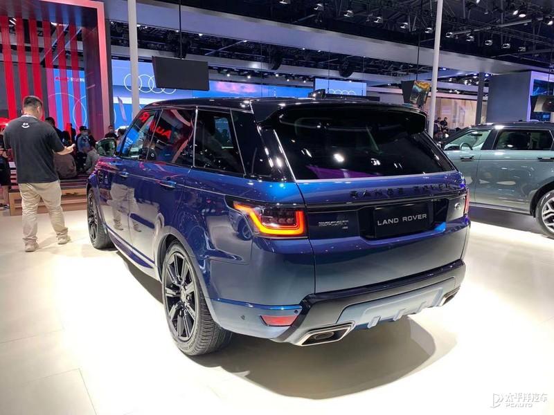 2021成都车展路虎揽胜运动版墨蓝鎏光版上市