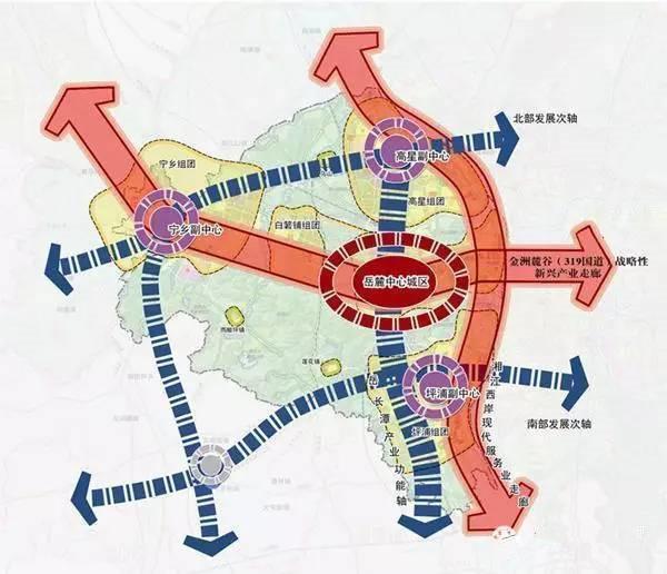 据规划部门最新公示,望城滨水新城总规划用地50.