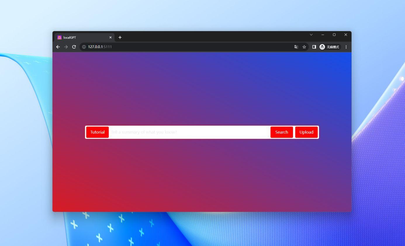 Localgpt chatgpt 