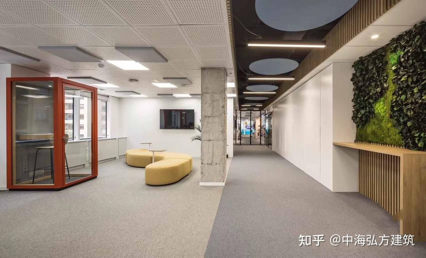 这个办公室装修震惊我一整天！南京市办公室装修案例分享！ - 知乎