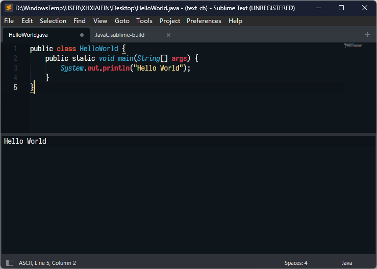Sublime Text 编译/运行Java程序 - 知乎