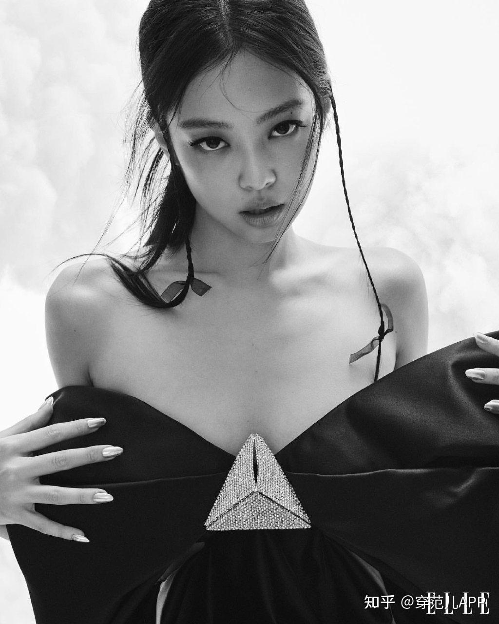 jennie登elle穿香奈儿!纯欲野性拍照天花板 - 知乎