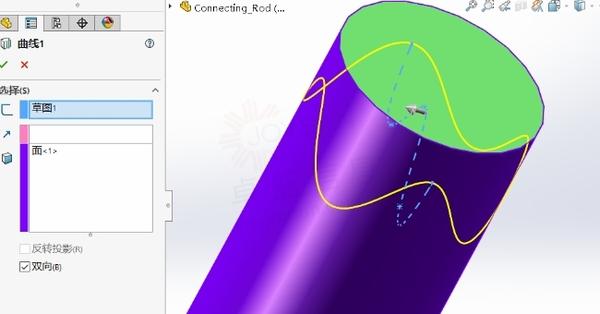 SolidWorks切除波浪形平面 - 知乎