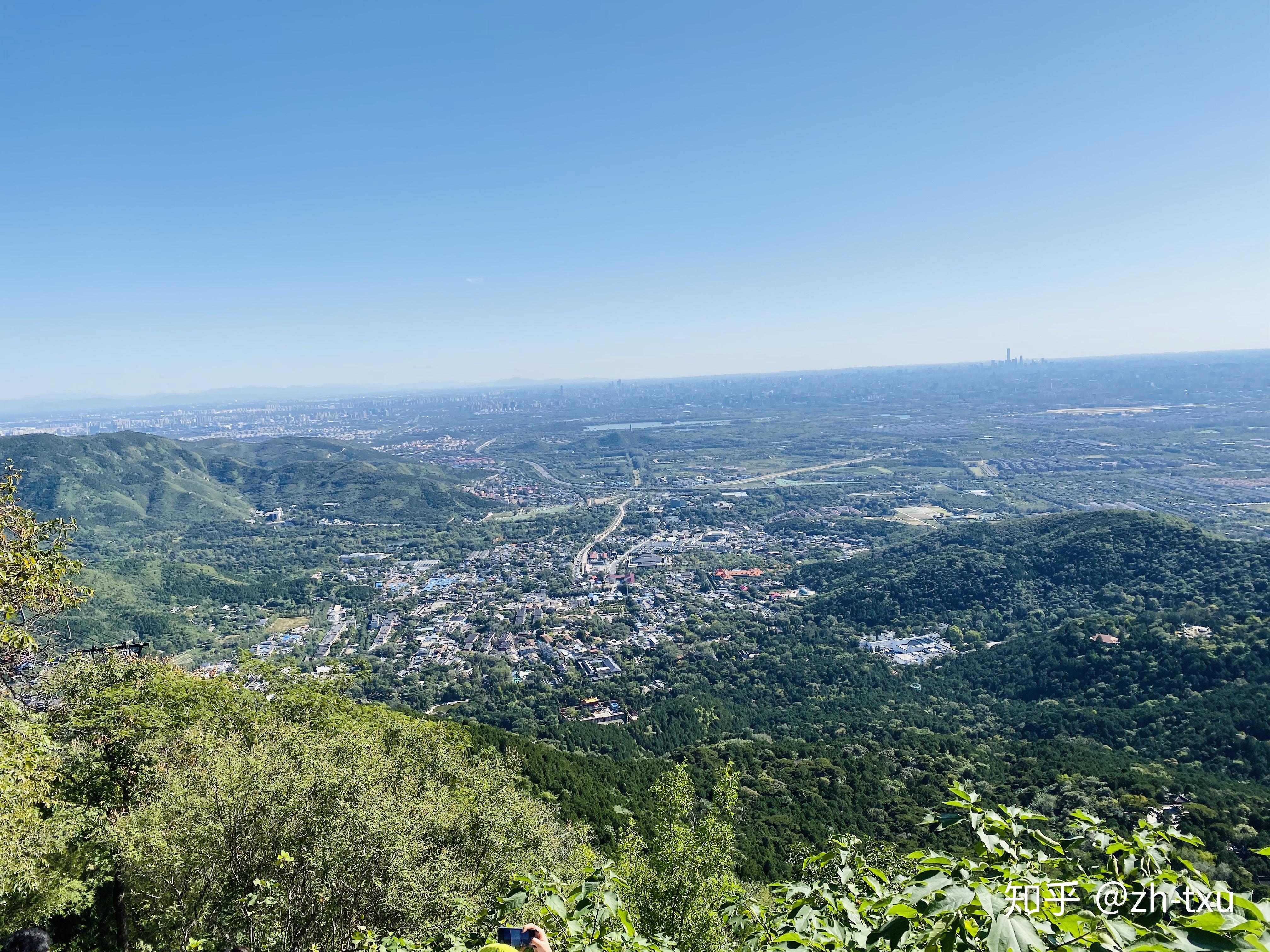 北京香山图片全景图片