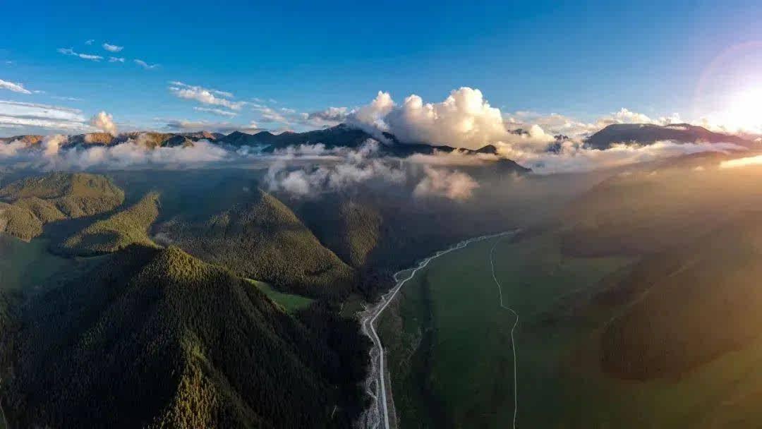祁连山冰沟河景区亮相让世界看见河西走廊甘肃河西走廊旅游宣传联盟