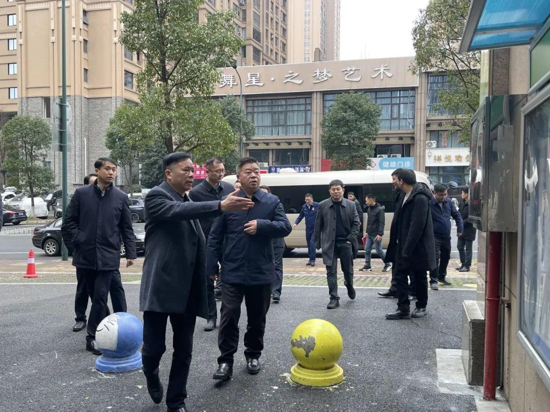 望城区委领导带队开展安全巡查工作