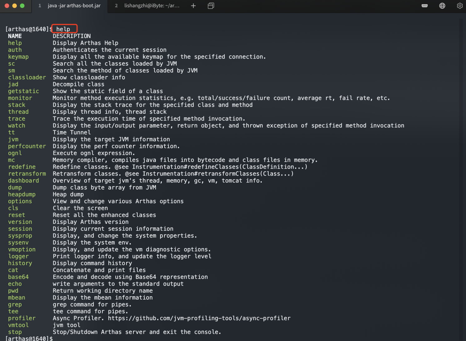 阿里人都在使用的在线诊断工具—Arthas 阿里人都在使用的在线诊断工具—Arthas