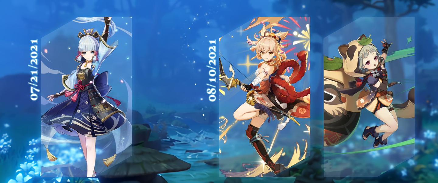 原神 2 0版本稻妻新角色登场顺序 先神里绫华 宵宫早柚压轴 知乎