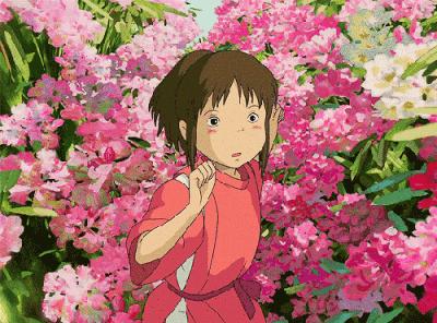 电影里的花二千与千寻