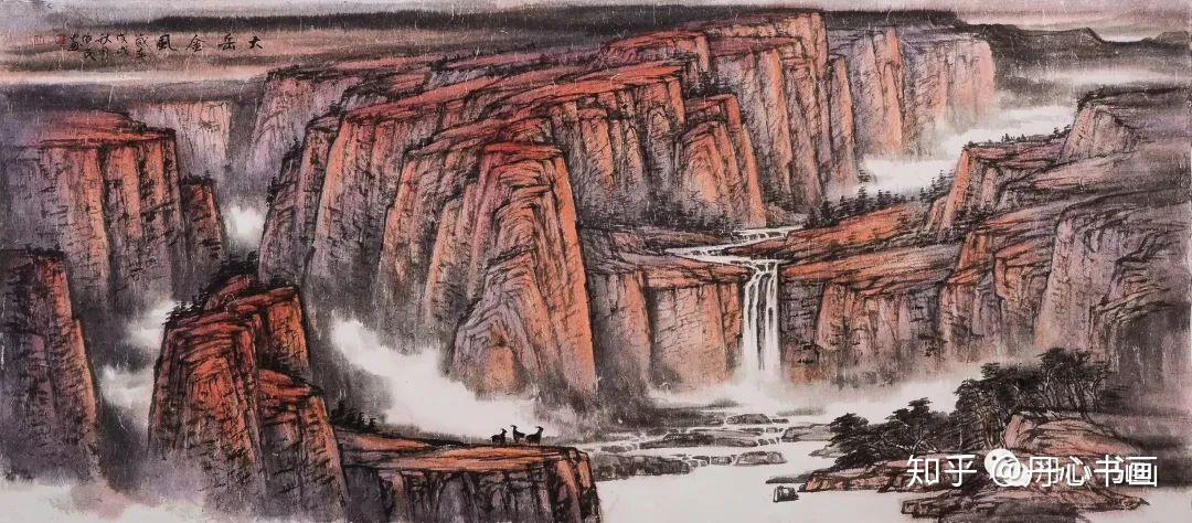 五,后记观王依民先生的山水画作品,无需深厚的理论知识,专业的审美