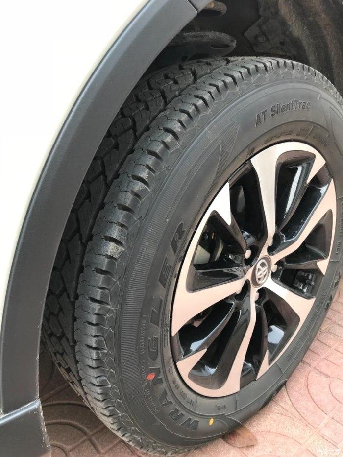 16款两驱rav4荣放固特异闯客轮胎试用报告