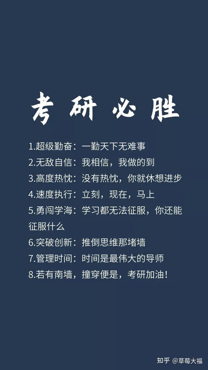 考研壁纸 知乎