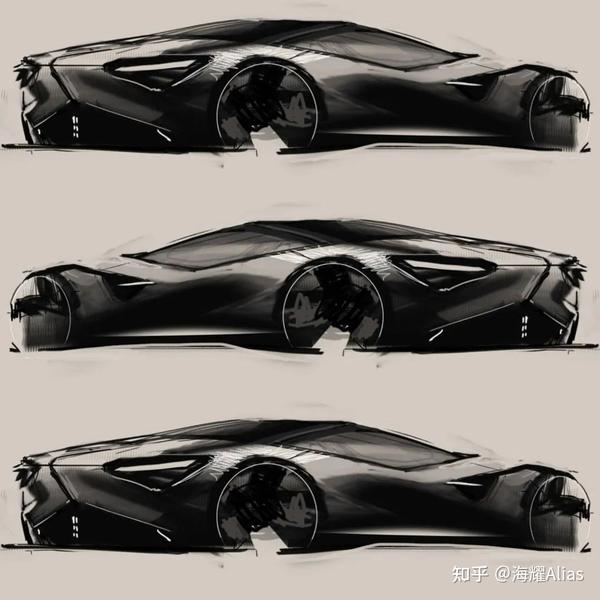 Anton Nikolaiev 精彩汽车设计草图分享（海耀设计分享） - 知乎