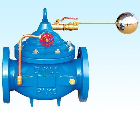 遥控浮球阀100x16q球墨铸铁
