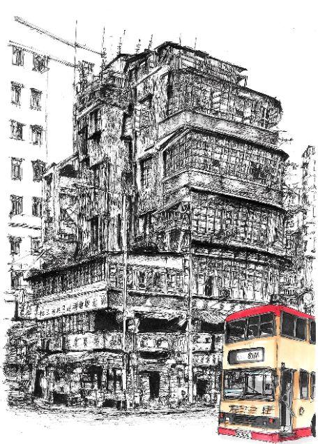 台湾香港2位毕业生用全景插画c4d动画表达了他们眼中的社会丨台湾艺术