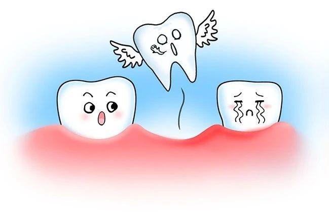 牙齿脱落预示着什么是得病了吗