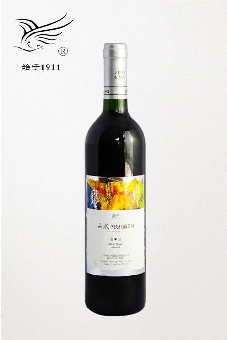 推荐一:丹凤银钻传统红 750ml 85元 葡萄品种:赤霞珠