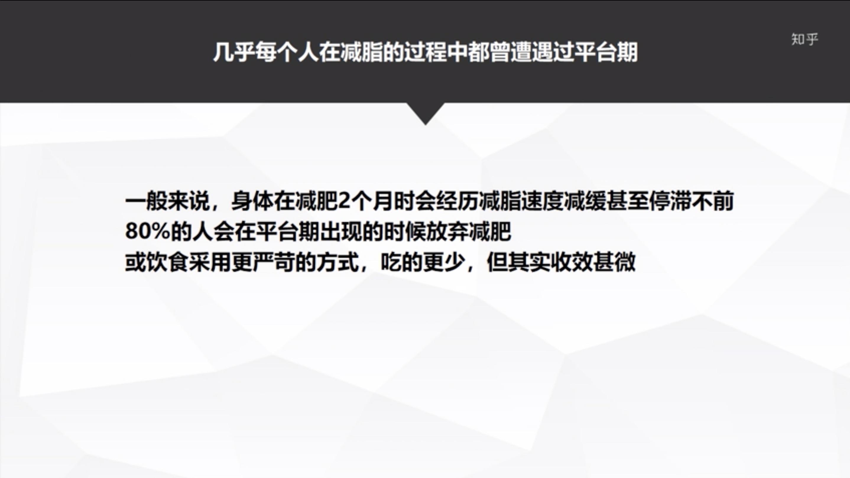 进入减脂平台期 该怎么办 知乎