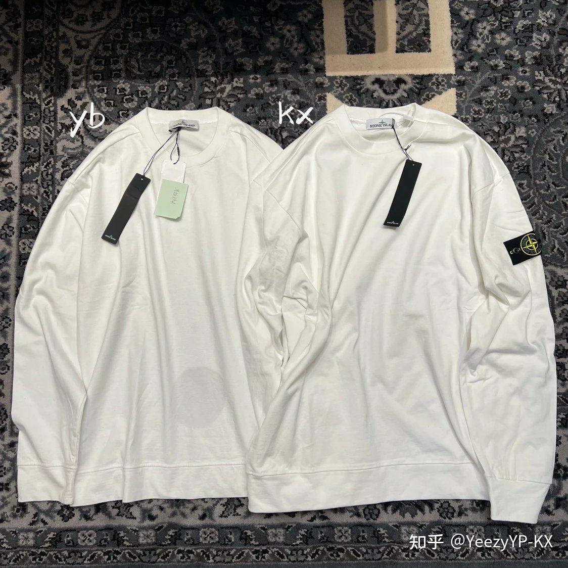【真假对比】stone island ss22 logo tee 石头岛经典刺绣指南针袖标
