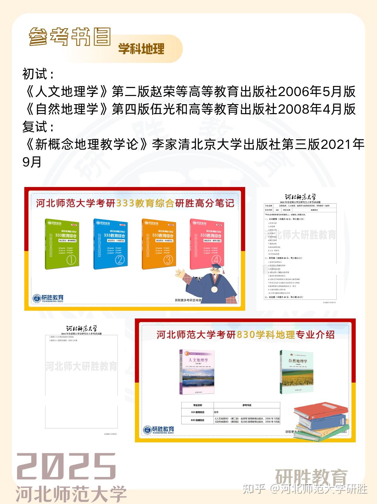 河北师范大学考研---学科地理---专业介绍 - 知乎