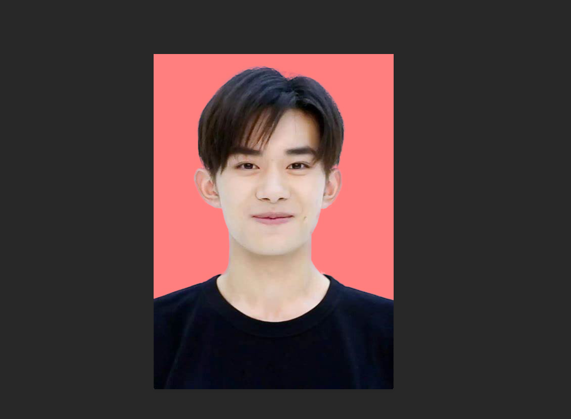 证件照换底色带头发丝的那种