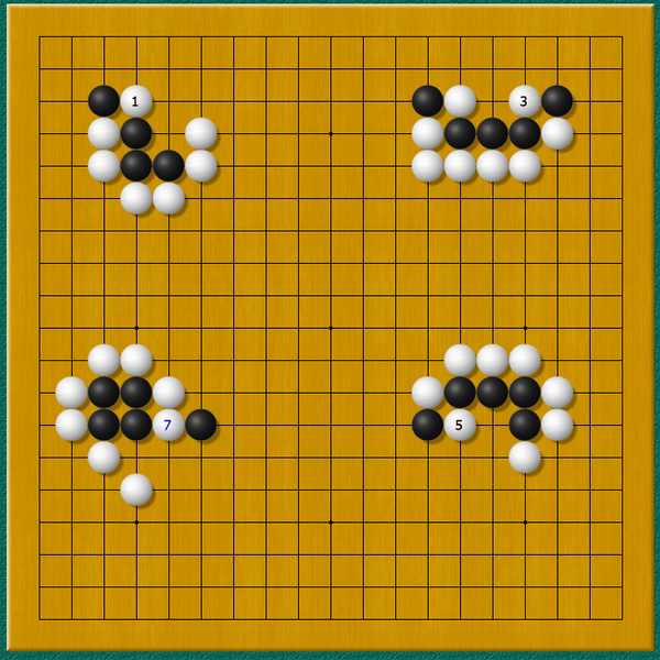 围棋启蒙第七课——各种吃子技巧
