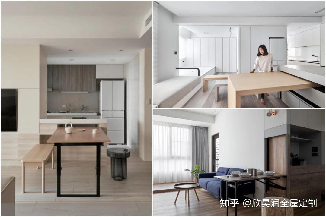 小户型救星!伸缩餐桌这样挑,2㎡用餐能坐下10个人! - 知乎