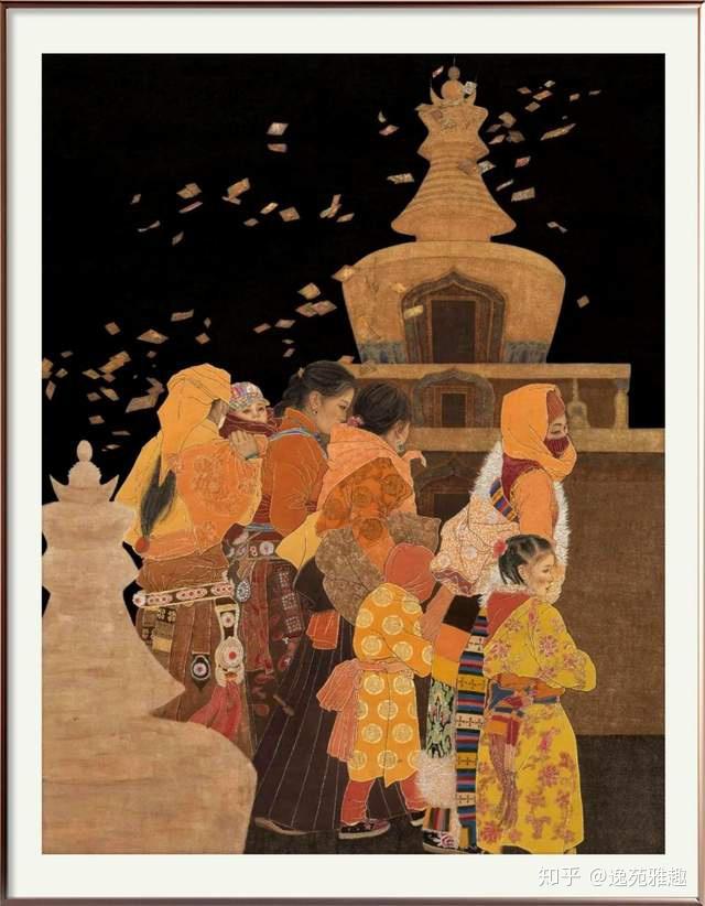 国展作品画家冯珠峰全国美展入选作品欣赏