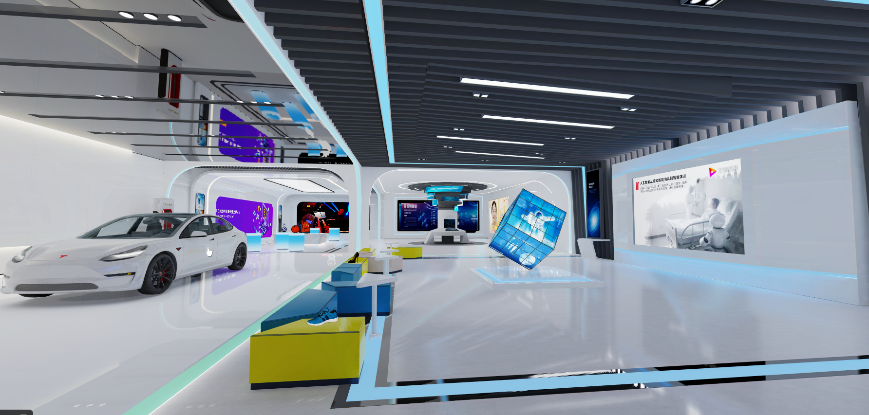 5g数字时代新的展示方式线上展厅