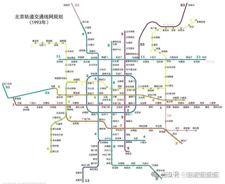 【3号线揭秘】跨半个多世纪的北京地铁3号线东段开通，中段和西段呢？#D0330 - 知乎