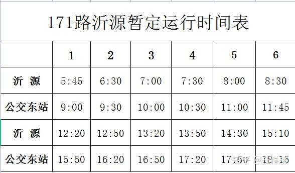 沂源171路公交车暂定运行时间表如下:正在为公交车消毒的师傅沂源公交