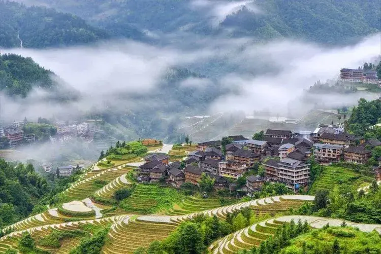 广西桂林大地最美指纹龙脊梯田四季旅游摄影攻略