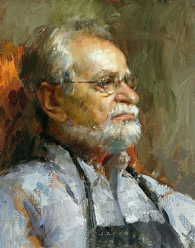 旅美华人女画家maryqian人物肖像油画选集