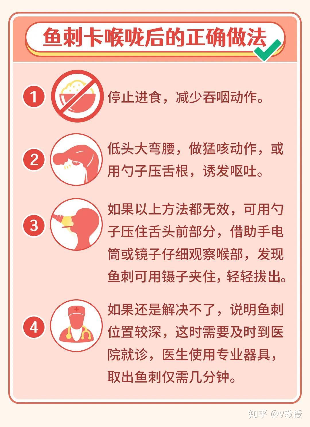 鱼刺卡喉咙,做不对可能要命