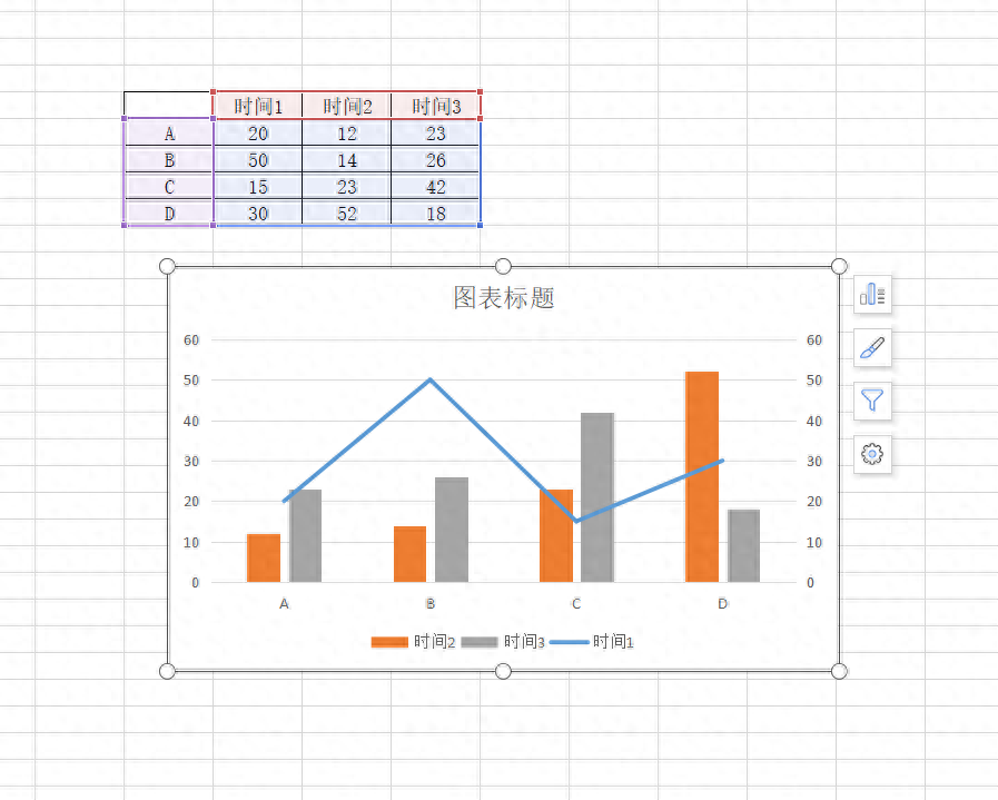 excel做平面布局图图片