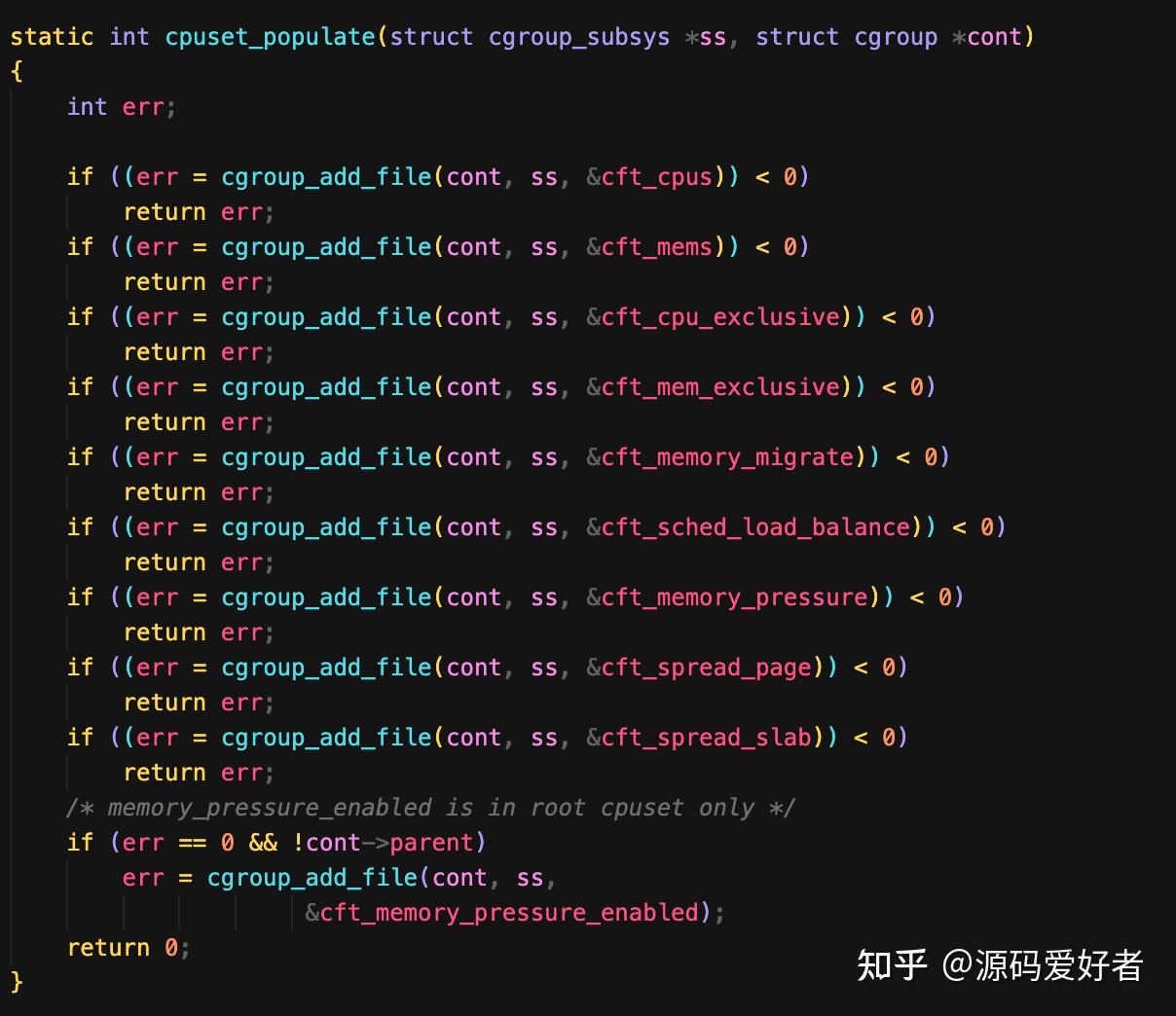 Linux内核源码解析cgroup实现之mount 知乎