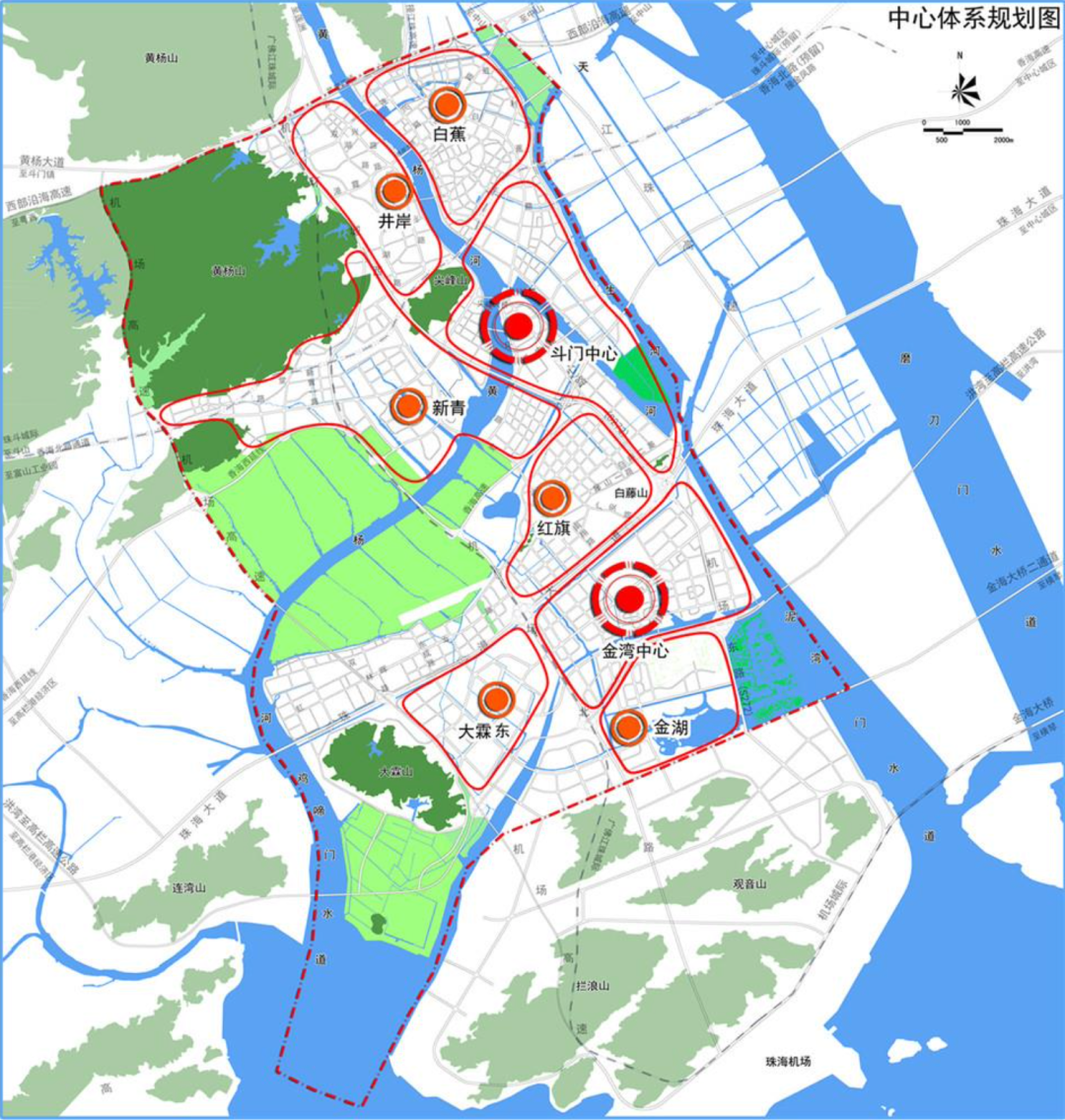 珠海平沙新城规划图片