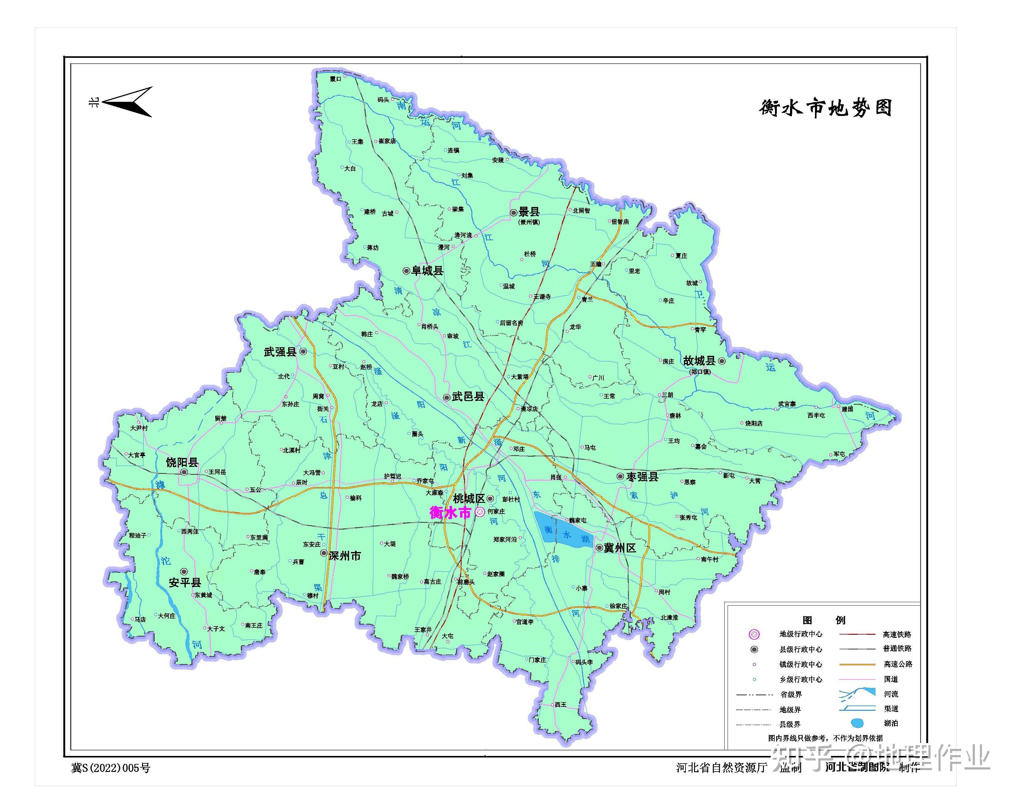 河北省河流分布地图图片